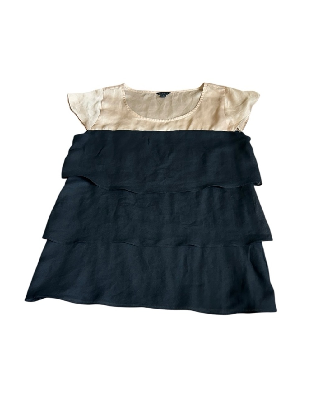 ANN TAYLOR tiered blouse